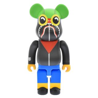 MEDICOM TOY メディコムトイ BE@RBRICK A BATHING APE ×HEBRU BRANTLEY ×SOCIAL STATUS  400% ベアブリック アベイシングエイプ へブルブラントリーソーシャルステイツ フィギュア ブラック