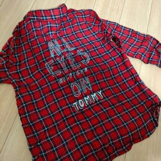 トミーヒルフィガー(TOMMY HILFIGER)のトミーフィルフィガーチェックシャツ(ブラウス)