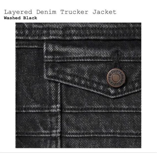 Supreme(シュプリーム)のSupreme Layered Denim Trucker Jacket メンズのジャケット/アウター(Gジャン/デニムジャケット)の商品写真