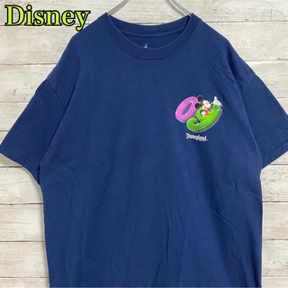 ディズニー(Disney)の【入手困難】Disney ディズニー　Tシャツ　両面プリント　一点物　海外輸入(Tシャツ/カットソー(半袖/袖なし))