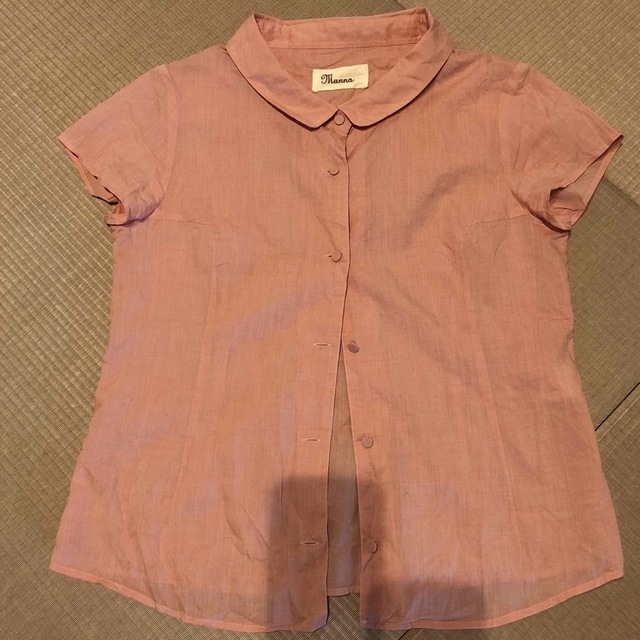 マンナ　半袖シャツ レディースのトップス(シャツ/ブラウス(半袖/袖なし))の商品写真