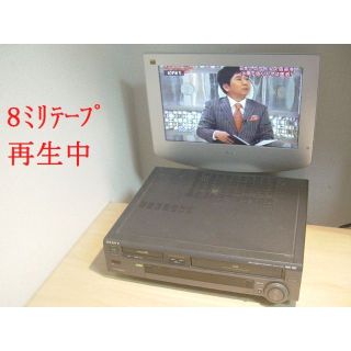 8ミリビデオ＋VHSデッキWV-BS2送料無料399リモコン