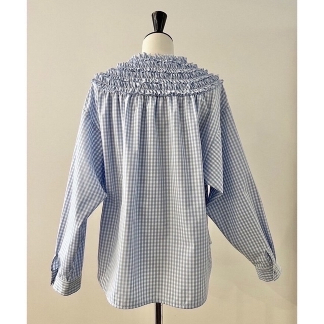 Chesty(チェスティ)の新品♡rosymonster gingham mini frill blouse レディースのトップス(シャツ/ブラウス(長袖/七分))の商品写真