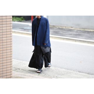 エドウィナホール(Edwina Hoerl)のKa na ta 10years jacket denim indigo かなた(ノーカラージャケット)