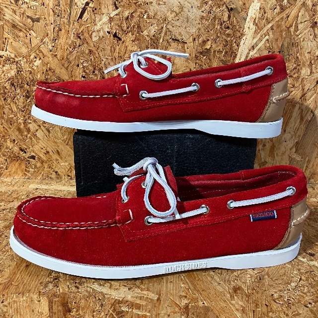 SEBAGO(セバコ)のSEBAGO SPINNAKER US9.5 27.5cm RED メンズの靴/シューズ(デッキシューズ)の商品写真