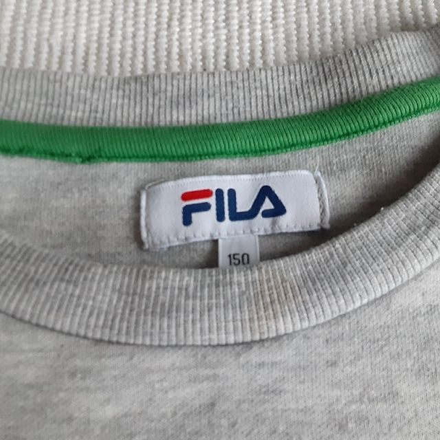 FILA(フィラ)のFILA 長袖パジャマ 150cm グレー&ネイビー キッズ/ベビー/マタニティのキッズ服男の子用(90cm~)(パジャマ)の商品写真