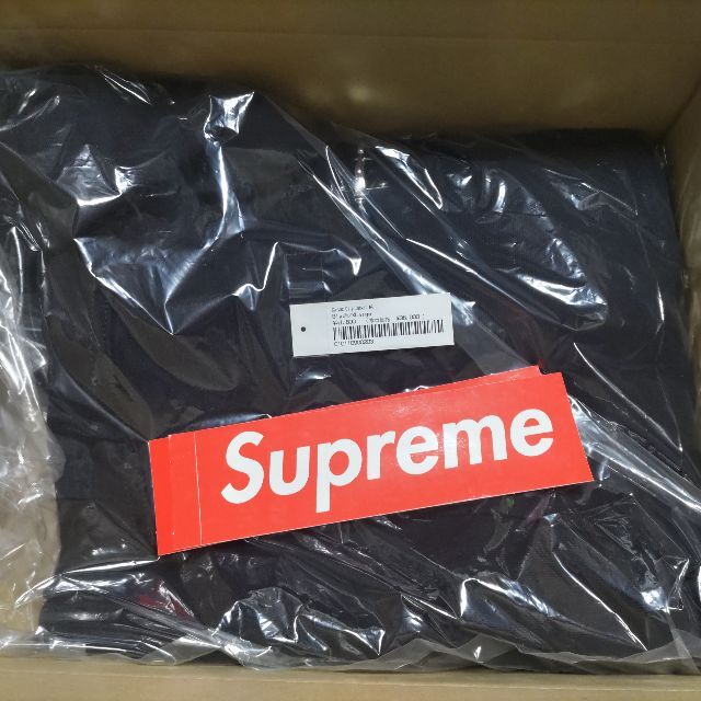 supreme canvas clip jacket black Lサイズ