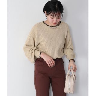 セポ(CEPO)の【新品.タグつき】スカシアミショートニット(ニット/セーター)