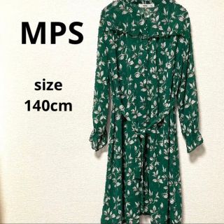 ライトオン(Right-on)の【美品】MPS  ワンピース 花柄　140cm(ワンピース)