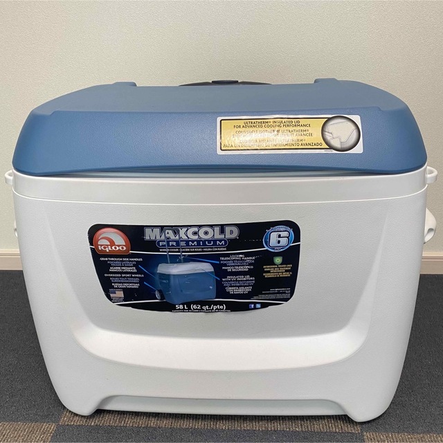 IGLOO - イグルー igloo クーラーボックス MAXCOLD 62QT 58L レアの ...