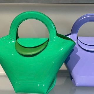 Bottega Veneta - 美品 ボッテガ BottegaVenataポーチ付エナメルバッグ