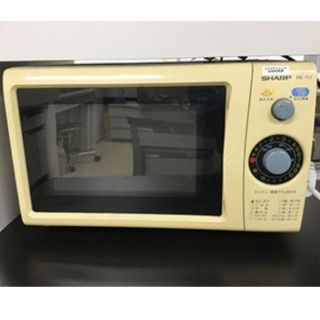 SHARP - シャープ 電子レンジ RE-T11 2008年製 ベージュ中古 SHARP - シャープ 電子レンジ RE-T11 2008年製 ベージュ中古