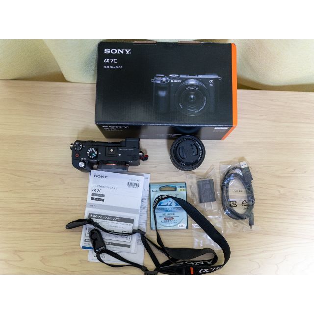 SONY α7C ILCE-7CL ズームレンズキット ブラック SEL2860