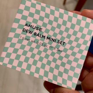 ［未開封］AMUSE DEW BALM MINI SET ［リップバーム］(リップケア/リップクリーム)