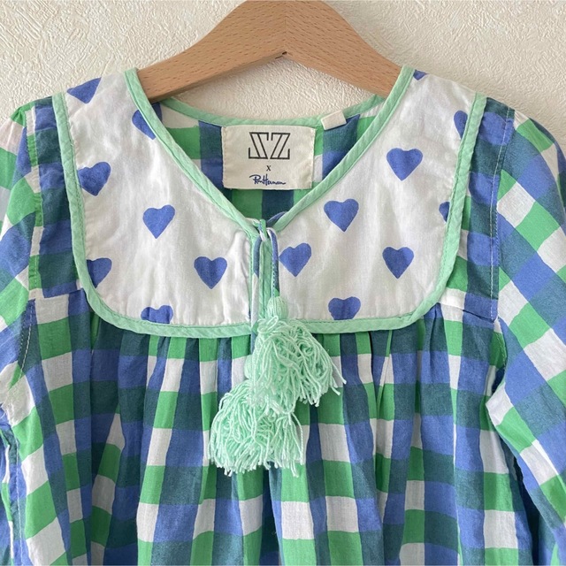 Ron Herman(ロンハーマン)のロンハーマン SZ Blockprints チュニック キッズ/ベビー/マタニティのキッズ服女の子用(90cm~)(Tシャツ/カットソー)の商品写真