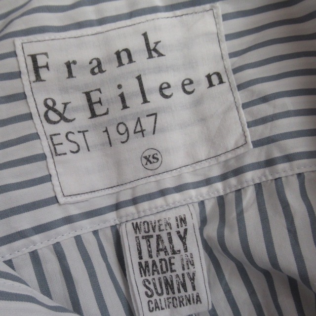 Frank&Eileen(フランクアンドアイリーン)の専用 Frank&Eileen ストライプ シャツ トップス バリー USA製 レディースのトップス(シャツ/ブラウス(長袖/七分))の商品写真