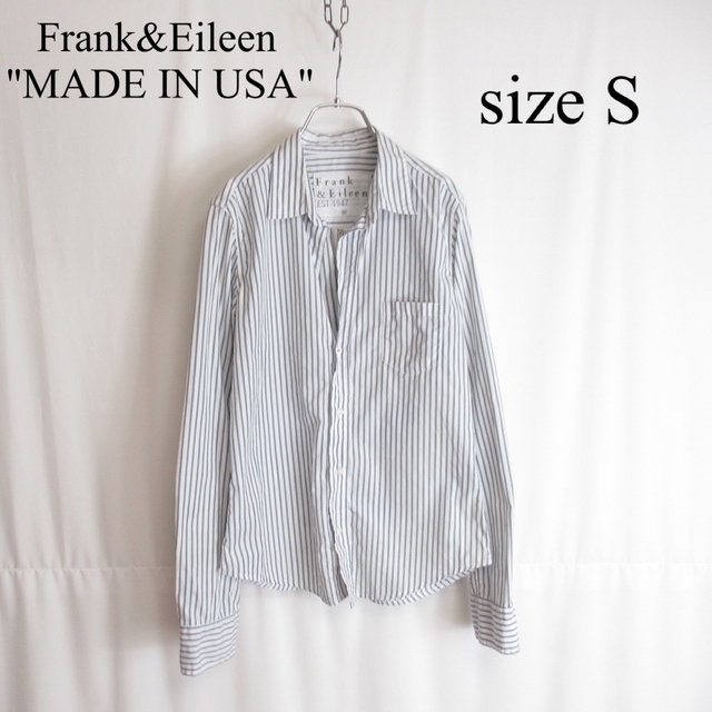 Frank&Eileen(フランクアンドアイリーン)の専用 Frank&Eileen ストライプ シャツ トップス バリー USA製 レディースのトップス(シャツ/ブラウス(長袖/七分))の商品写真