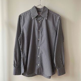 インディヴィジュアライズドシャツ(INDIVIDUALIZED SHIRTS)のインディビジュアライズドシャツ　メンズ　シャツ　長袖　チェック柄　ネイビー(シャツ)