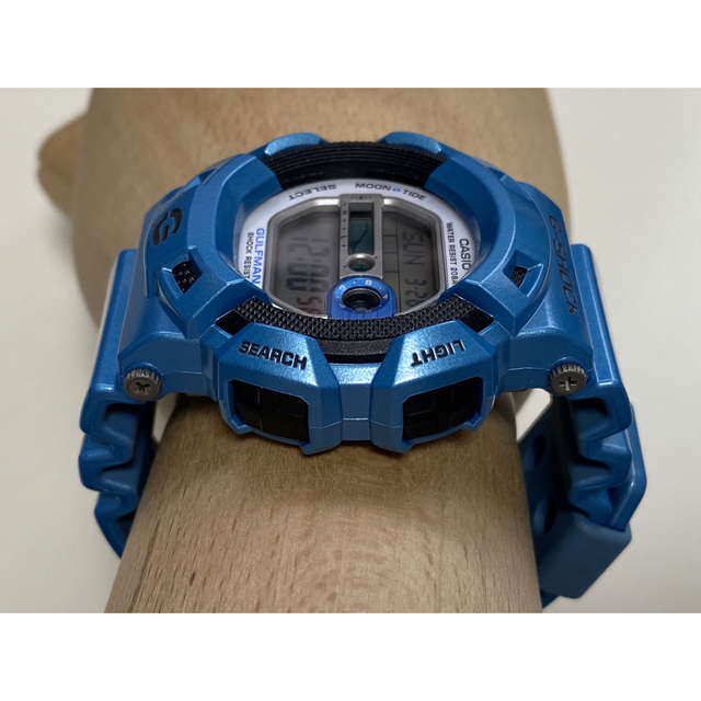 コラボ/G-SHOCK/トリプルクラウン/青/ガルフマン/限定/メタリック/美品-