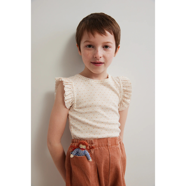 soor ploom Frill Tee Tulip Print 円高還元 xn----8sbmbsa4aybrc6bk1k