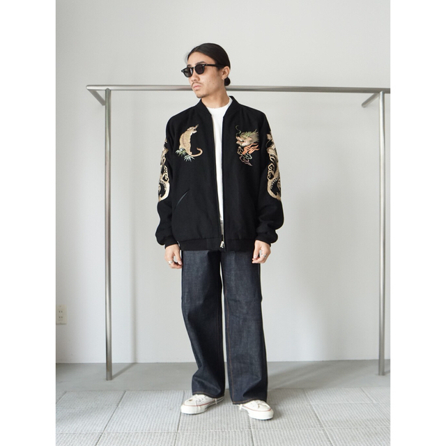 GOLD(ゴールド)のSOUVENIR JACKET The gold スカジャン　東洋エンター メンズのジャケット/アウター(スカジャン)の商品写真