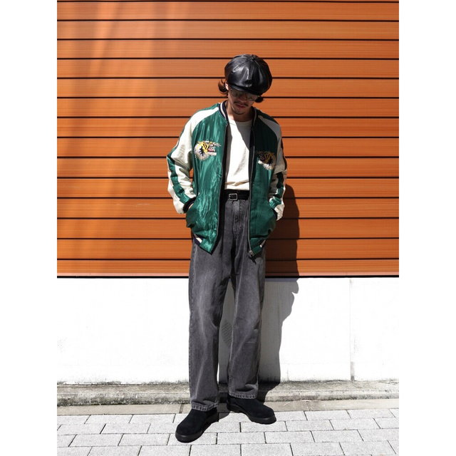 SOUVENIR JACKET The gold スカジャン　東洋エンター