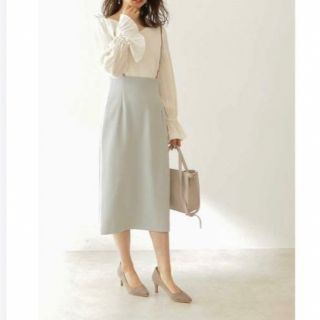 プロポーションボディドレッシング(PROPORTION BODY DRESSING)の4月末まで出品！プロモーションボディドレッシング　サスペンダータイトスカート(ひざ丈スカート)