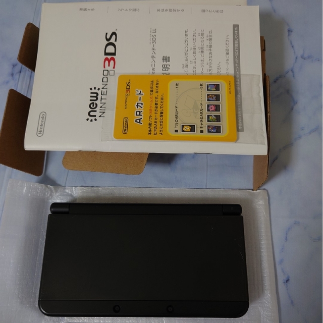 ニンテンドー3DS(ニンテンドー3DS)のNintendo NEW ニンテンドー 3DS ブラック良品 エンタメ/ホビーのゲームソフト/ゲーム機本体(携帯用ゲーム機本体)の商品写真