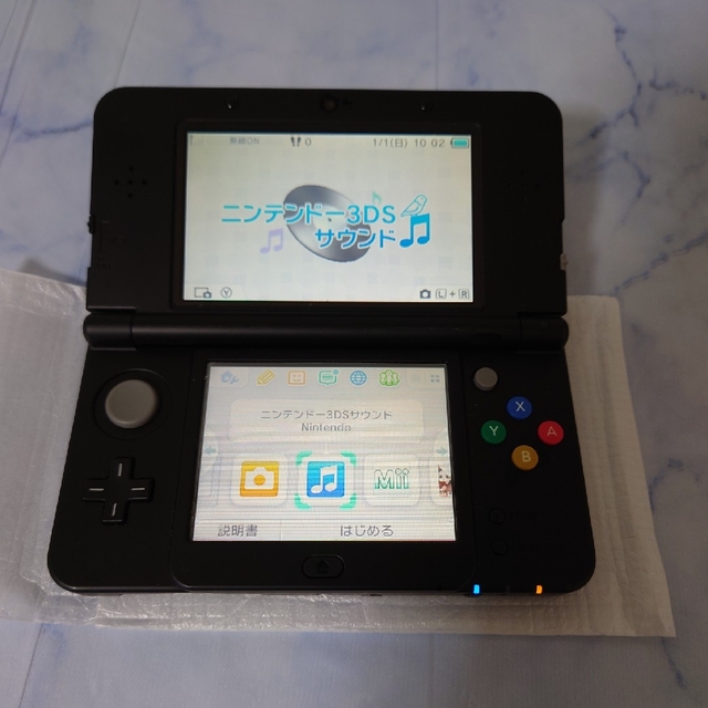 ニンテンドー3DS(ニンテンドー3DS)のNintendo NEW ニンテンドー 3DS ブラック良品 エンタメ/ホビーのゲームソフト/ゲーム機本体(携帯用ゲーム機本体)の商品写真