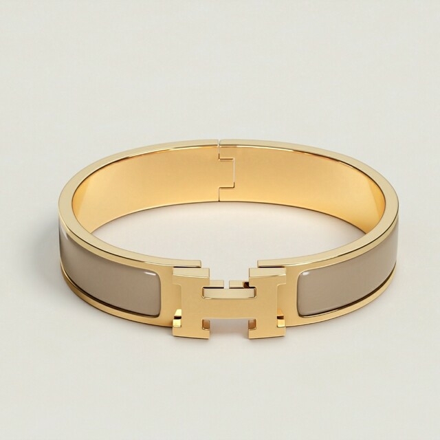 超安い】 Hermes マロン×ピンクゴールド 《クリックH》PM 新品同様