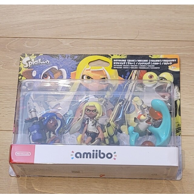 Nintendo Switch(ニンテンドースイッチ)のamiibo トリプルセット(スプラトゥーンシリーズ エンタメ/ホビーのゲームソフト/ゲーム機本体(その他)の商品写真