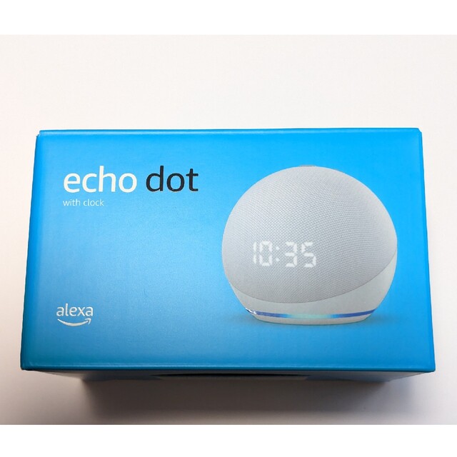 echo dot 第4世代　時計付き