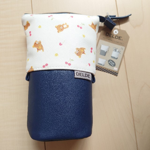 サンエックス リラックマ デルデ ペンケース 筆箱 ペンポーチ ペンスタンド 新品の通販 by sadaharu リラックマ サンエックス 青 ペンポーチ 筆箱 青