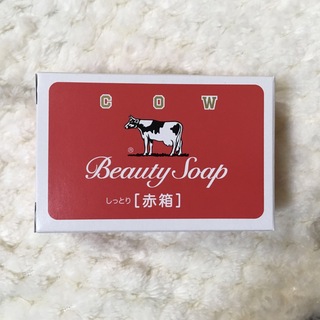 カウブランド(COW)の牛乳石鹸　カウブランド　赤箱  1ケ （新品・未使用）(ボディソープ/石鹸)