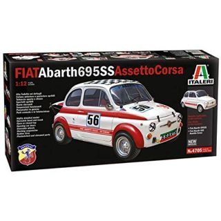 【新品】イタレリ 1/12 フィアット アバルト 695SS アセットコルサ(模型製作用品)