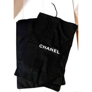 シャネル(CHANEL)の☆★CHANEL 保存袋 2枚セット シャネル  中古 大判 バッグ かばん★☆(その他)