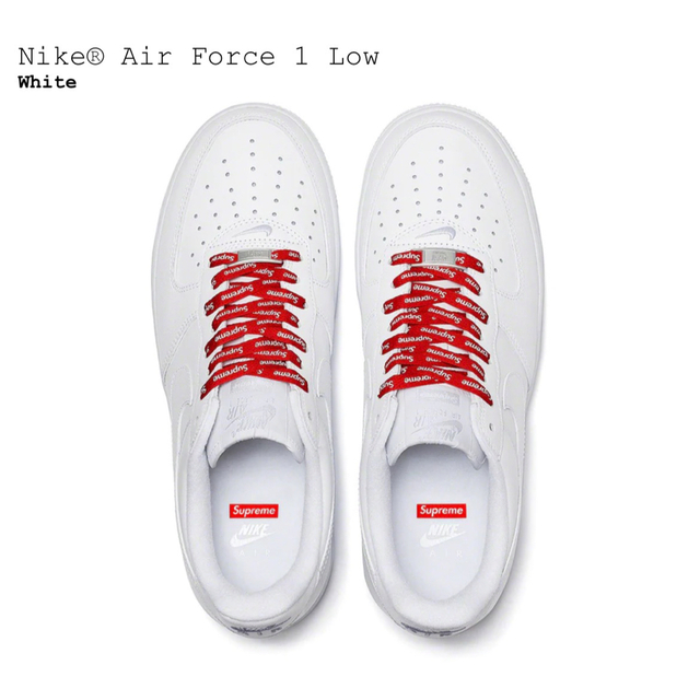 Supreme × Nike Air Force 1 Low 26cm