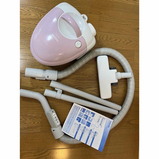 TOSHIBA 東芝 掃除機 紙パック式クリーナー VC-H50K P ピンク