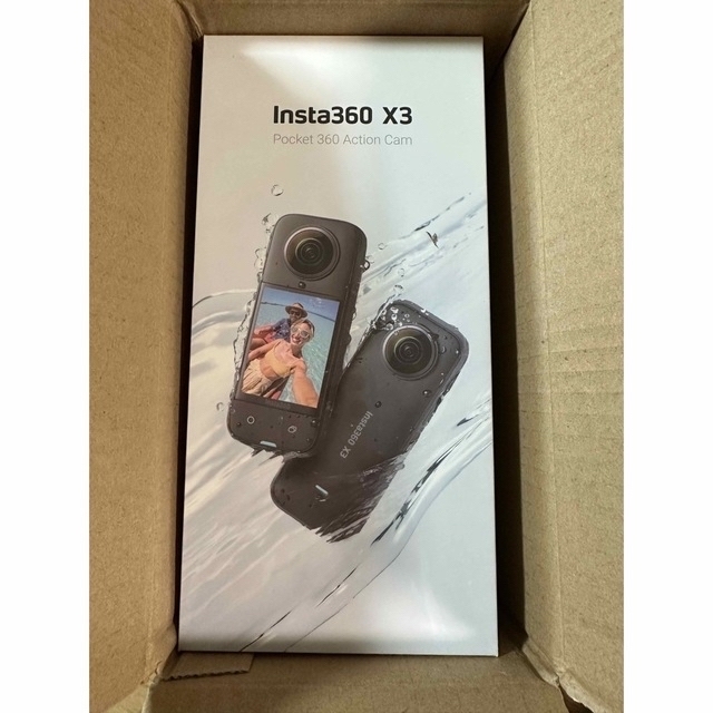 Insta360 X3 CINSAAQ/B スマホ/家電/カメラのカメラ(ビデオカメラ)の商品写真