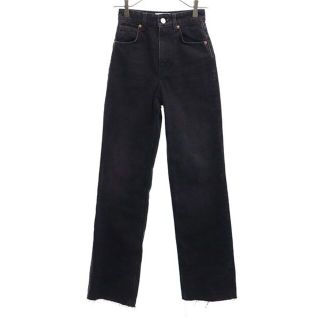 ザラ(ZARA)のザラ カットオフ デニムパンツ 00 ブラック ZARA ジーンズ レディース 【中古】  【230326】(ショートパンツ)