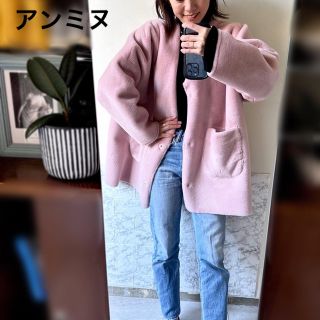 ラッピング対象外 新品 ドゥロワー サマージャケット(麻 シルク