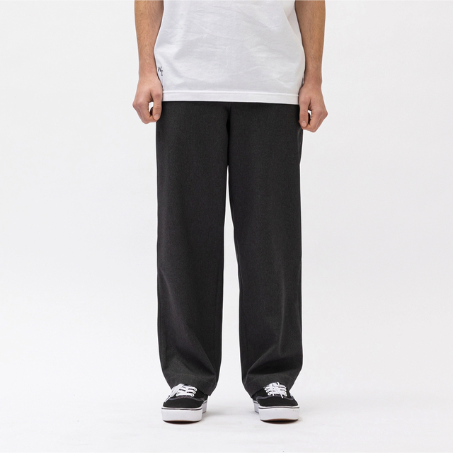 22SS M WTAPS CREASE DL TROUSERS CHARCOAL