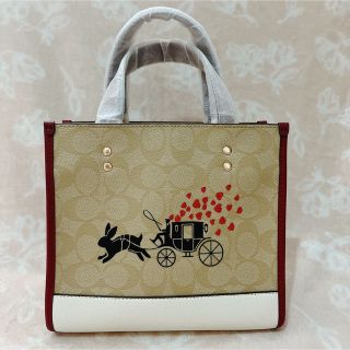 コーチ(COACH)のハヤユズ様専用☆coach ルーナーニューイヤーデンプシートート22(トートバッグ)