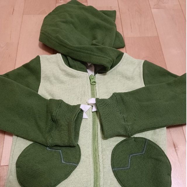 Bit'z(ビッツ)の恐竜パーカー100 キッズ/ベビー/マタニティのキッズ服男の子用(90cm~)(ジャケット/上着)の商品写真