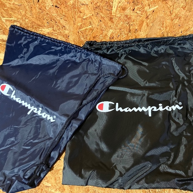 Champion(チャンピオン)のchampion ナイロン バッグ 巾着 2枚組 シューズ ケース メンズのバッグ(その他)の商品写真