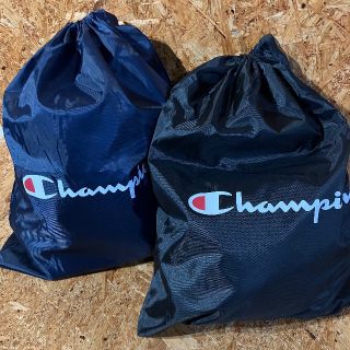 チャンピオン(Champion)のchampion ナイロン バッグ 巾着 2枚組 シューズ ケース(その他)