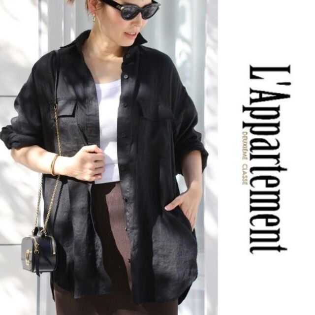 21SS Deuxieme Classe Shirt Jacketリネン100%サイズ