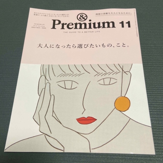 マガジンハウス(マガジンハウス)の&Premium (アンド プレミアム) 2023年02月号＋2022年11月号 エンタメ/ホビーの雑誌(その他)の商品写真