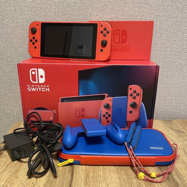 Nintendo Switch マリオ レッド×ブルー セット