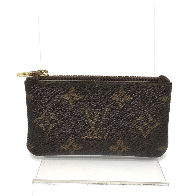 ルイヴィトン LOUIS VUITTON ポシェット クレ M62650 モノグラム チェーンキーフック付き 小銭入れ コインケース モノグラムキャンバス ブラウン